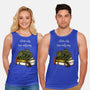 A Book A Day Keeps Reality Away-Unisex-Basic-Tank-Mattania