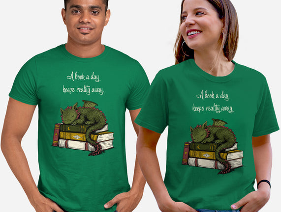 A Book A Day Keeps Reality Away