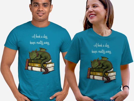 A Book A Day Keeps Reality Away