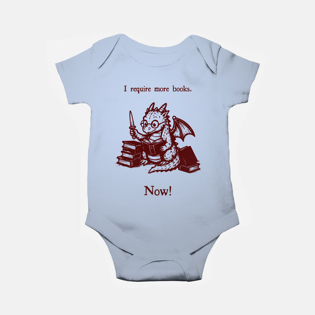 I Requiem More Books-Baby-Basic-Onesie-Mattania