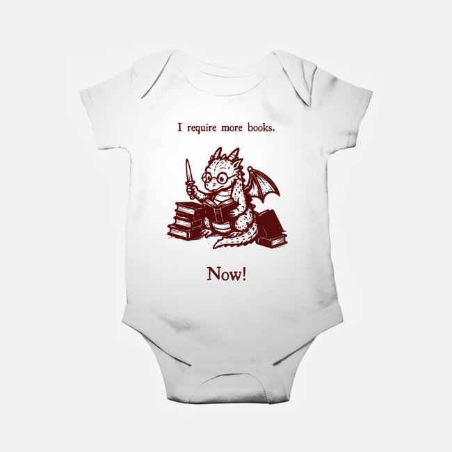 I Requiem More Books-Baby-Basic-Onesie-Mattania