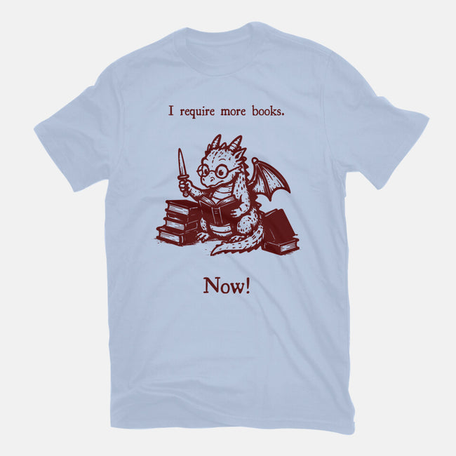 I Requiem More Books-Womens-Basic-Tee-Mattania