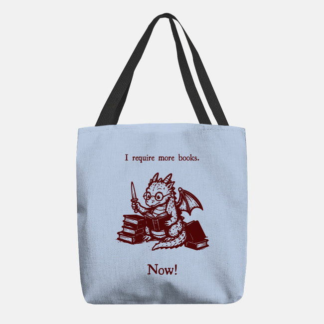 I Requiem More Books-None-Basic Tote-Bag-Mattania