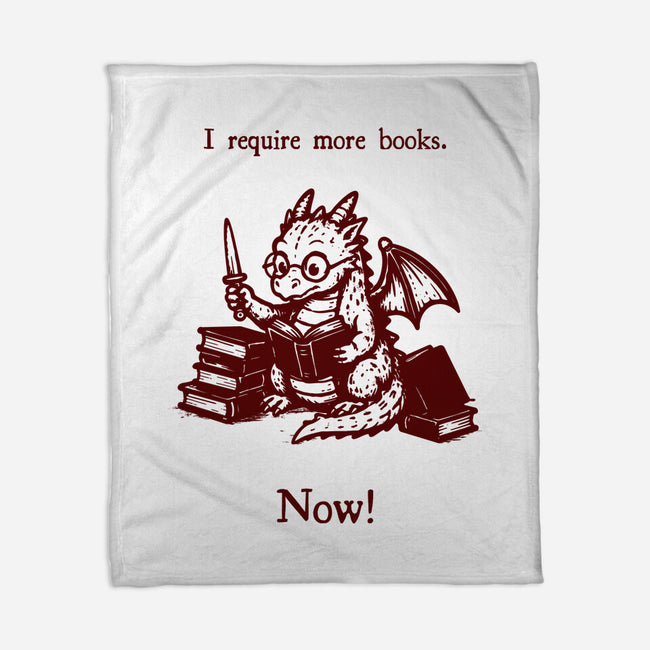 I Requiem More Books-None-Fleece-Blanket-Mattania