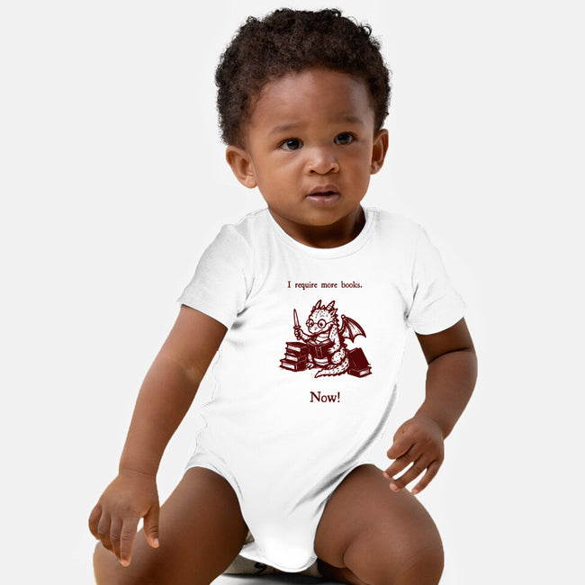 I Requiem More Books-Baby-Basic-Onesie-Mattania
