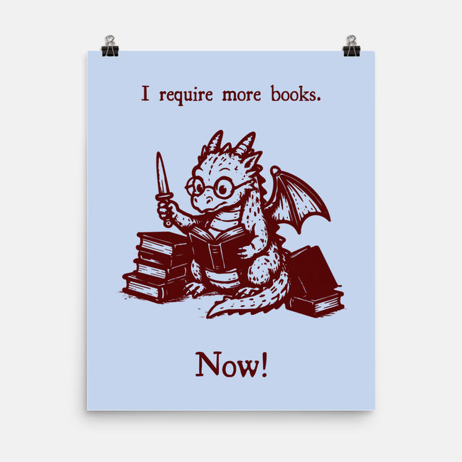 I Requiem More Books-None-Matte-Poster-Mattania
