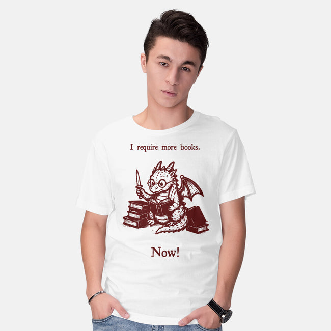 I Requiem More Books-Mens-Basic-Tee-Mattania