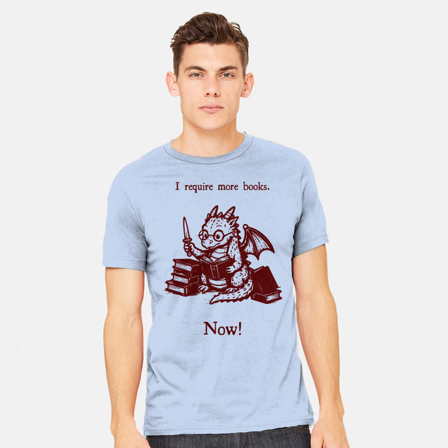 I Requiem More Books-Mens-Heavyweight-Tee-Mattania