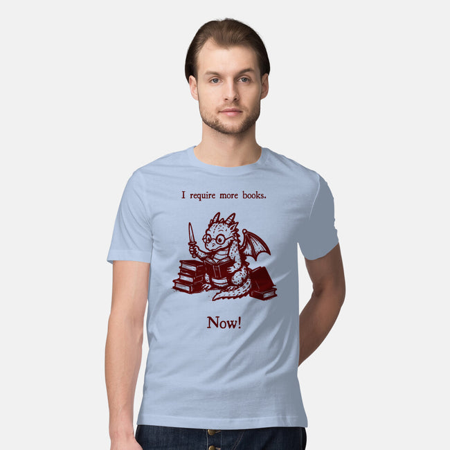 I Requiem More Books-Mens-Premium-Tee-Mattania