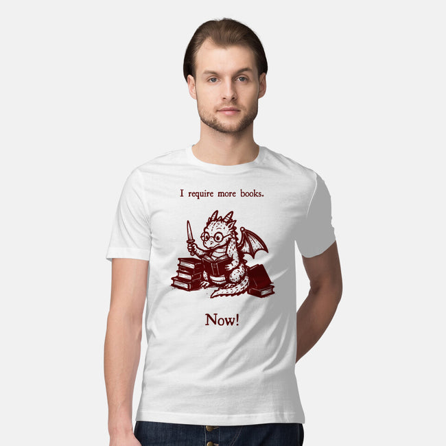 I Requiem More Books-Mens-Premium-Tee-Mattania