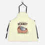 Mentally In A Peanut-Unisex-Kitchen-Apron-GODZILLARGE