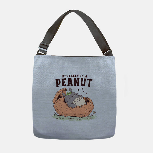Mentally In A Peanut-None-Adjustable Tote-Bag-GODZILLARGE