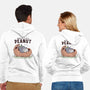 Mentally In A Peanut-Unisex-Zip-Up-Sweatshirt-GODZILLARGE