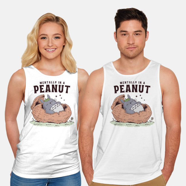 Mentally In A Peanut-Unisex-Basic-Tank-GODZILLARGE