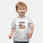 Mentally In A Peanut-Baby-Basic-Tee-GODZILLARGE