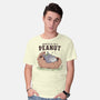 Mentally In A Peanut-Mens-Basic-Tee-GODZILLARGE