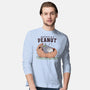 Mentally In A Peanut-Mens-Long Sleeved-Tee-GODZILLARGE