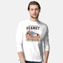 Mentally In A Peanut-Mens-Long Sleeved-Tee-GODZILLARGE