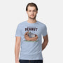 Mentally In A Peanut-Mens-Premium-Tee-GODZILLARGE