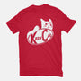 Kitty Cat-Womens-Fitted-Tee-krisren28