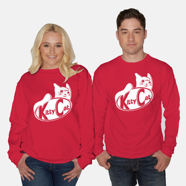 Kitty Cat-Unisex-Crew Neck-Sweatshirt-krisren28