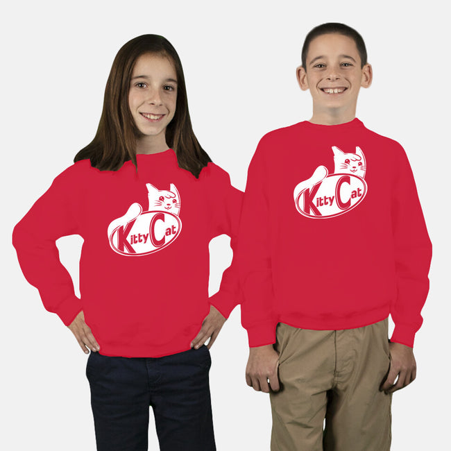 Kitty Cat-Youth-Crew Neck-Sweatshirt-krisren28