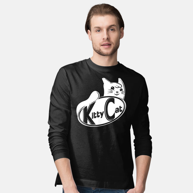 Kitty Cat-Mens-Long Sleeved-Tee-krisren28