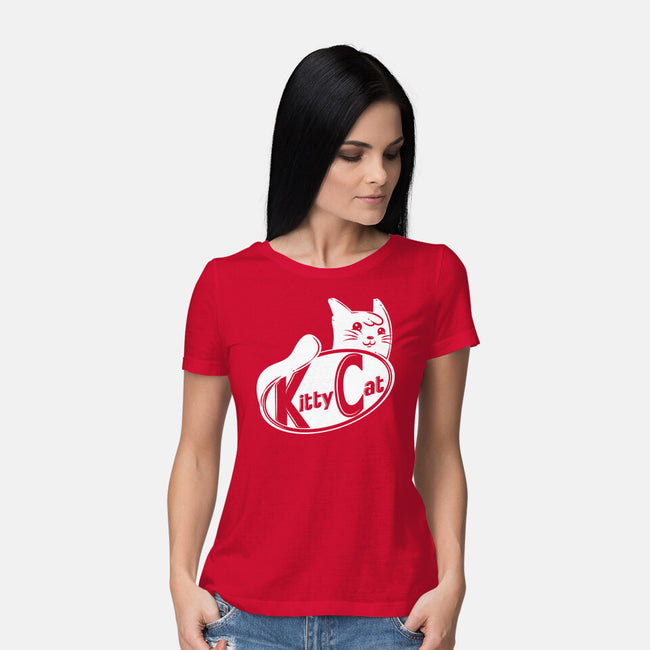 Kitty Cat-Womens-Basic-Tee-krisren28