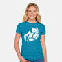 Kitty Cat-Womens-Fitted-Tee-krisren28
