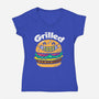 Grilled-Womens-V-Neck-Tee-krisren28