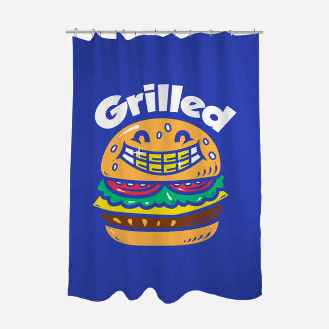 Grilled-None-Polyester-Shower Curtain-krisren28