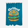 Grilled-None-Polyester-Shower Curtain-krisren28