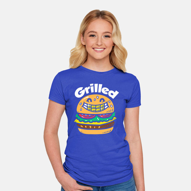 Grilled-Womens-Fitted-Tee-krisren28