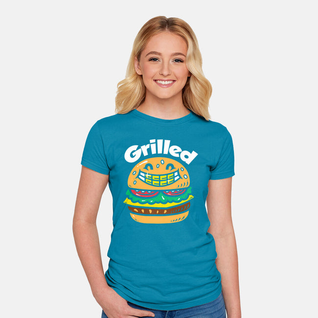 Grilled-Womens-Fitted-Tee-krisren28