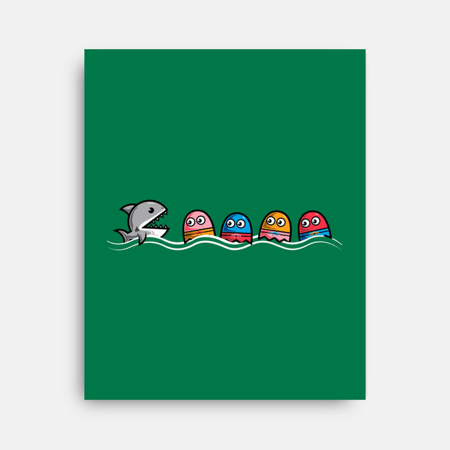 Summer Pac Shark-None-Stretched-Canvas-krisren28