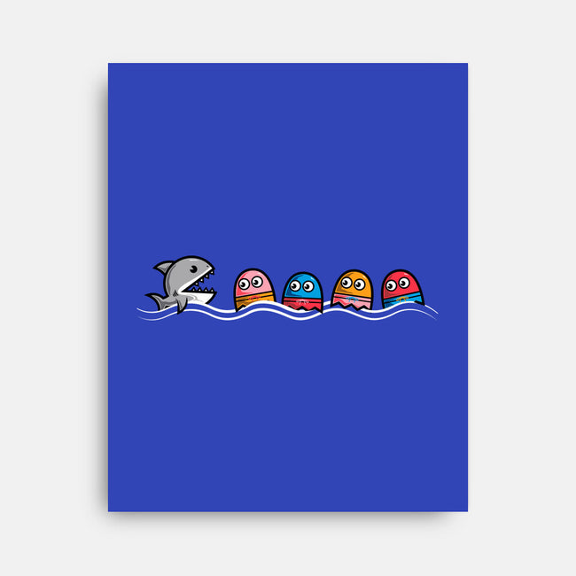 Summer Pac Shark-None-Stretched-Canvas-krisren28