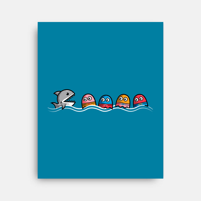 Summer Pac Shark-None-Stretched-Canvas-krisren28