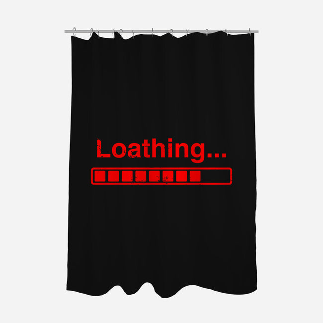 Loathing-None-Polyester-Shower Curtain-Boggs Nicolas