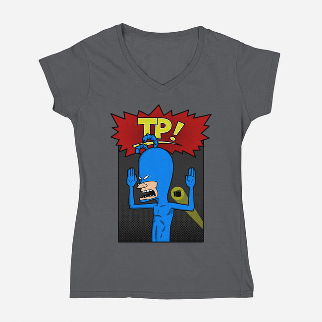 Spoonholio-Womens-V-Neck-Tee-Boggs Nicolas