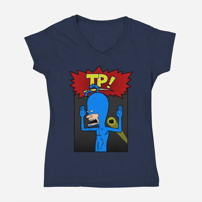 Spoonholio-Womens-V-Neck-Tee-Boggs Nicolas