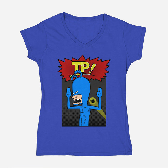 Spoonholio-Womens-V-Neck-Tee-Boggs Nicolas