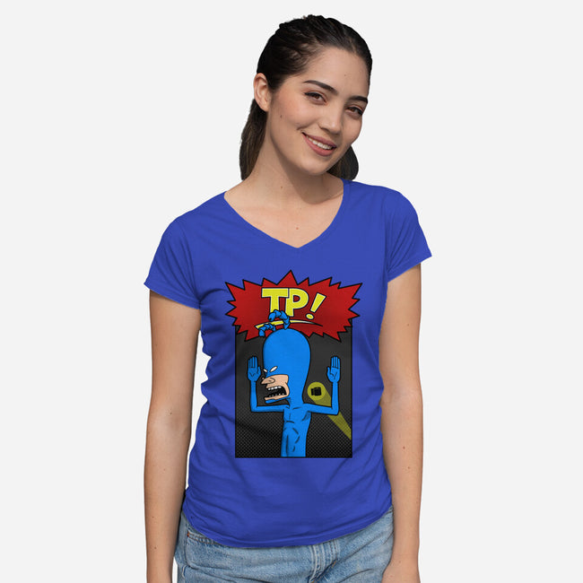 Spoonholio-Womens-V-Neck-Tee-Boggs Nicolas