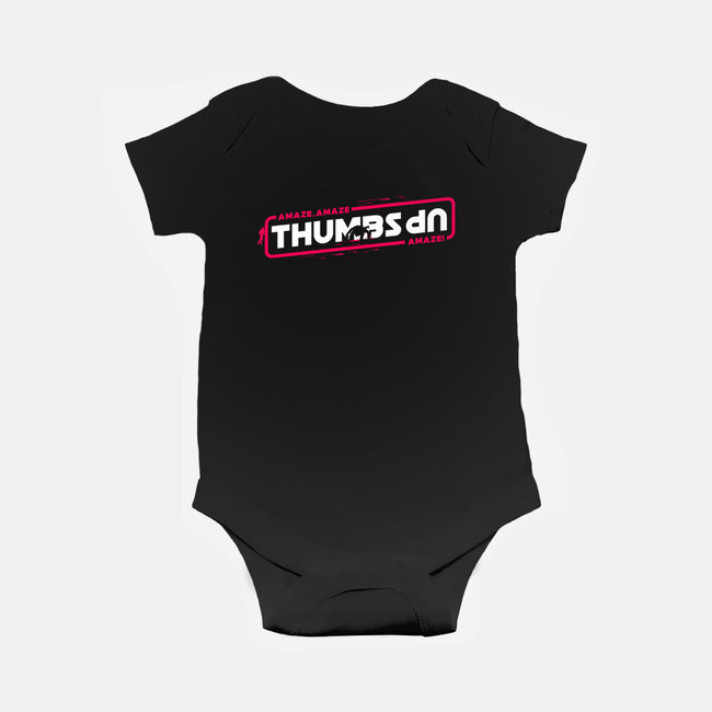 Thumbs Up Stars-Baby-Basic-Onesie-rocketman_art