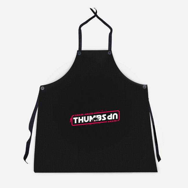 Thumbs Up Stars-Unisex-Kitchen-Apron-rocketman_art