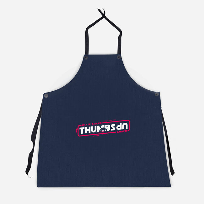 Thumbs Up Stars-Unisex-Kitchen-Apron-rocketman_art