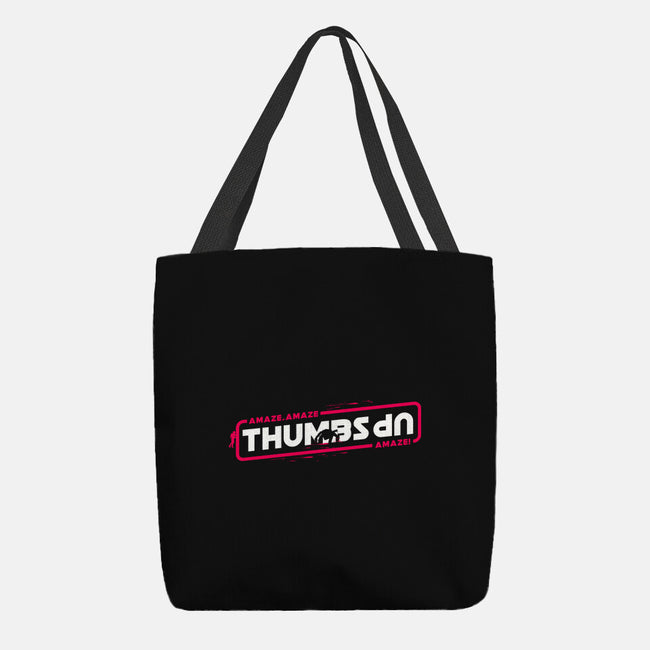 Thumbs Up Stars-None-Basic Tote-Bag-rocketman_art