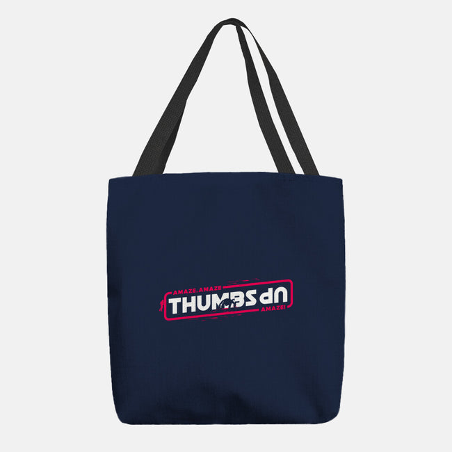 Thumbs Up Stars-None-Basic Tote-Bag-rocketman_art