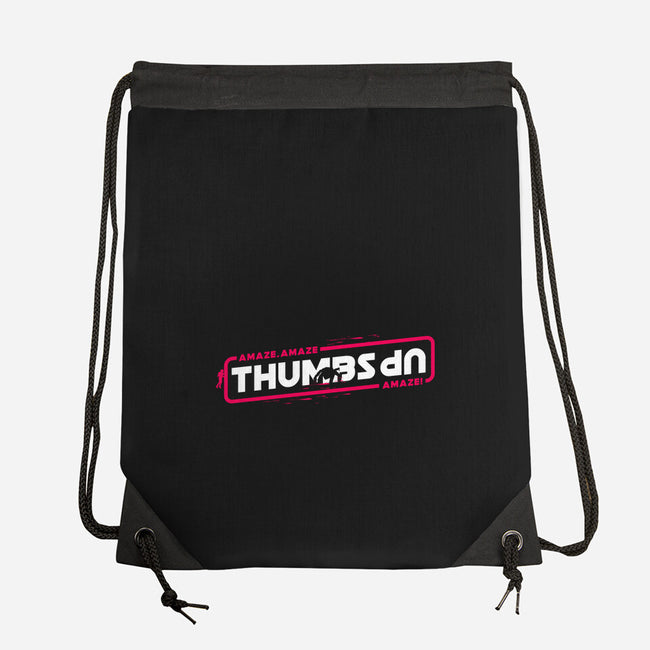 Thumbs Up Stars-None-Drawstring-Bag-rocketman_art