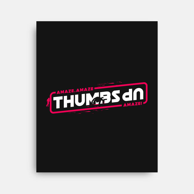 Thumbs Up Stars-None-Stretched-Canvas-rocketman_art