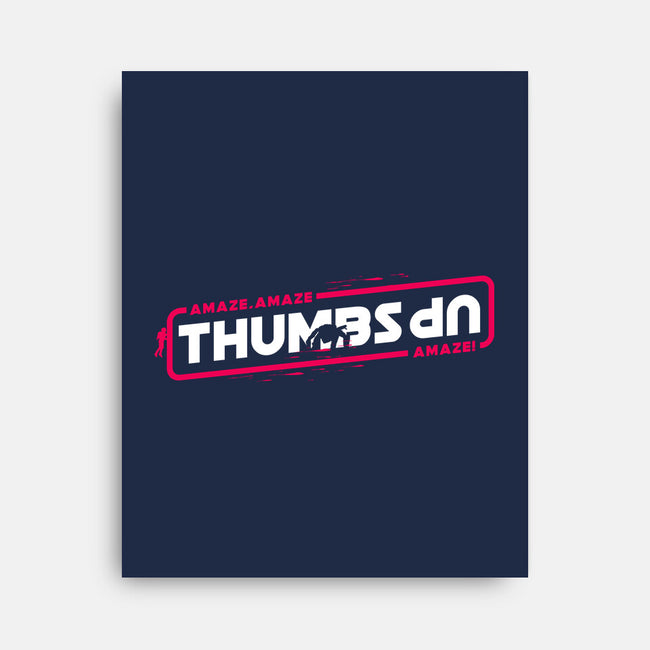 Thumbs Up Stars-None-Stretched-Canvas-rocketman_art